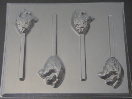 3547 Heart Organ Chocolate or Hard Candy Lollipop Mold